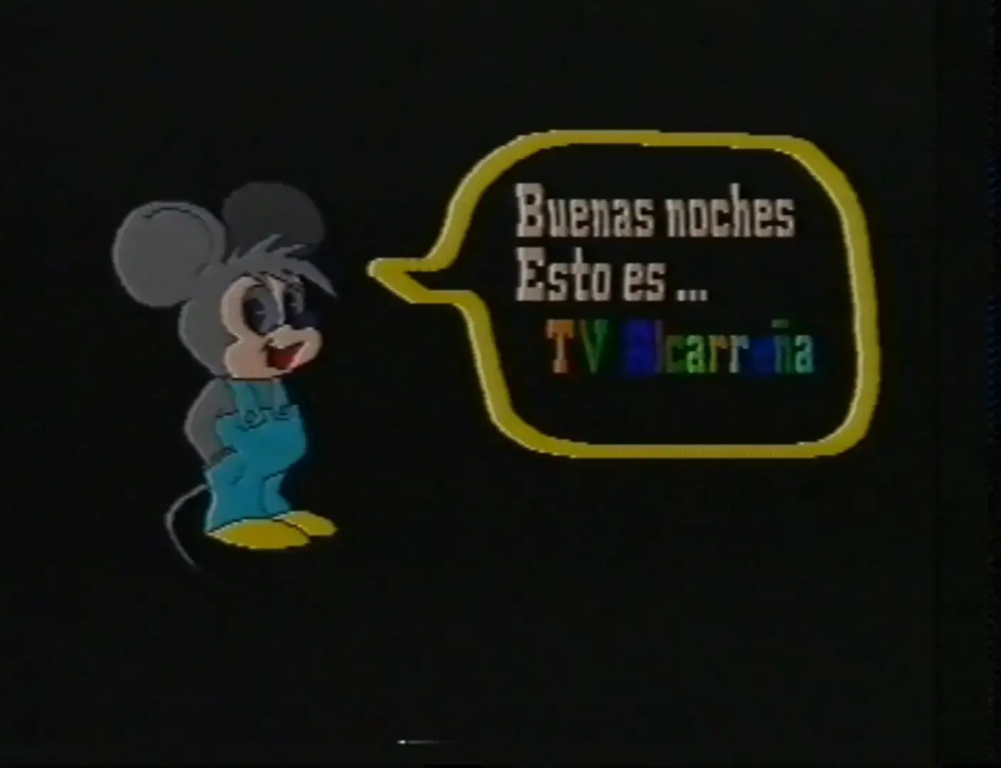Mítico Ratón y la primera antena